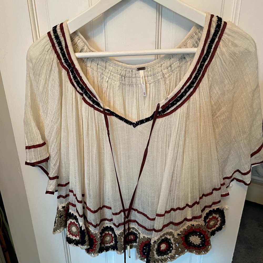 Free People Boho top
